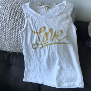 Girls tank size M 10